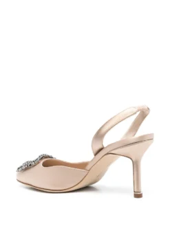 Women Manolo Blahnik Hangisi 70mm Slingback Pumps 6 Women Manolo Blahnik Hangisi 70mm Slingback Pumps -Manolo Blahnik 19495790 43430300 1000