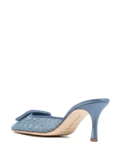 Women Manolo Blahnik Maysalebi 70mm Buckle-detail Mules 6 Women Manolo Blahnik Maysalebi 70mm Buckle-detail Mules -Manolo Blahnik 19505610 43596484 1000