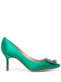 Women Manolo Blahnik Hangisi 70mm Embellished Pumps