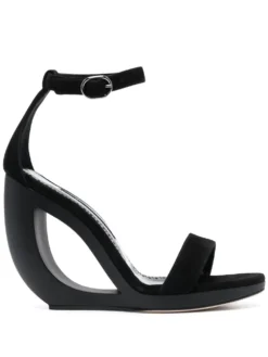 Women Manolo Blahnik 90mm Ankle-strap Detail Sandals