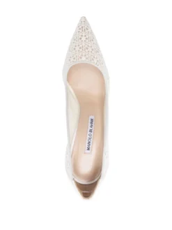 Women Manolo Blahnik BBLA Lace 105mm Pumps 7 Women Manolo Blahnik BBLA Lace 105mm Pumps -Manolo Blahnik 19541124 43822270 1000