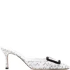 Women Manolo Blahnik Maysale 80mm Mules