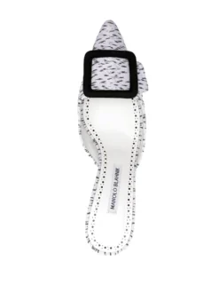 Women Manolo Blahnik Maysale 80mm Mules -Manolo Blahnik 19548483 43700284 1000