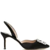 Women Manolo Blahnik Hangisi Slingback 77mm Pumps