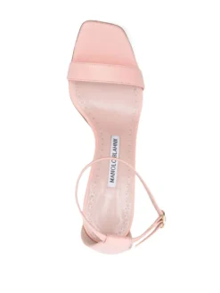 Women Manolo Blahnik Ressata 100mm Leather Sandals -Manolo Blahnik 19557234 43681284 1000