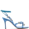 Women Manolo Blahnik Elsa 100mm Bead-strap Sandals