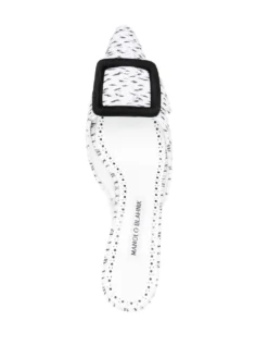 Women Manolo Blahnik Maysale Printed 65mm Mules -Manolo Blahnik 19653582 44003374 1000