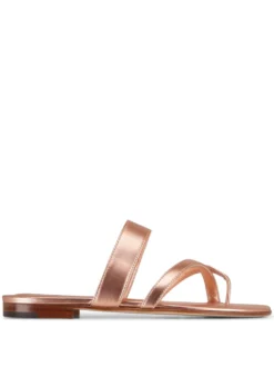 Women Manolo Blahnik Crossover-strap Leather Sandals