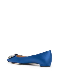 Women Manolo Blahnik Hangisi Satin Ballerinas 6 Women Manolo Blahnik Hangisi Satin Ballerinas -Manolo Blahnik 19690358 44015946 1000
