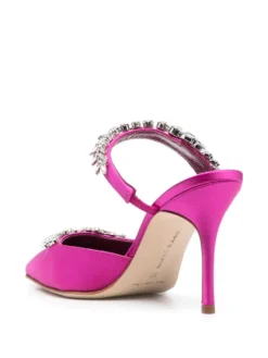 Women Manolo Blahnik Lurum 90mm Pointed Mules 6 Women Manolo Blahnik Lurum 90mm Pointed Mules -Manolo Blahnik 19692364 44083826 1000