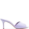 Women Manolo Blahnik 80mm Leather Mules