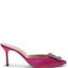 Women Manolo Blahnik Hangisi 70mm Leather Pumps