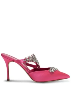 Women Manolo Blahnik Lurum 90mm Pointed-toe Pumps