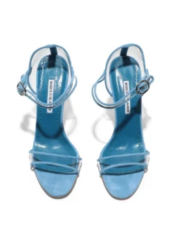 Women Manolo Blahnik Ferson 105mm Leather Sandals -Manolo Blahnik 19705106 50430791 1000