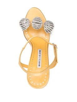 Women Manolo Blahnik Ostria 90mm Star-embellished Sandals -Manolo Blahnik 19807649 44493451 1000
