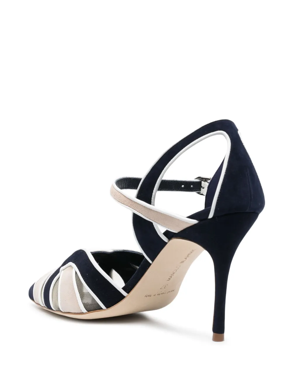 Women Manolo Blahnik Pointed-toe 100mm Stiletto Pumps 3 Women Manolo Blahnik Pointed-toe 100mm Stiletto Pumps - Image 3