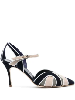Women Manolo Blahnik Pointed-toe 100mm Stiletto Pumps