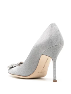 Women Manolo Blahnik Hangisi 110mm Glitter Pumps -Manolo Blahnik 19894440 44934116 1000