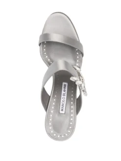 Women Manolo Blahnik Laali 90mm Crystal-embellished Sandals -Manolo Blahnik 19926965 44776935 1000