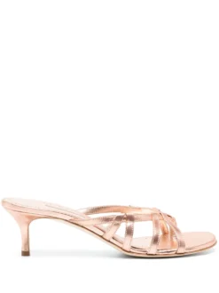 Women Manolo Blahnik Solimaso 60mm Leather Mules