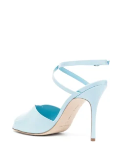 Women Manolo Blahnik Hourani 105mm Patent-leather Pumps -Manolo Blahnik 20013372 45129685 1000