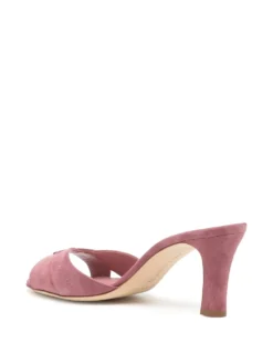 Women Manolo Blahnik Open-toe 70mm Leather Mules 6 Women Manolo Blahnik Open-toe 70mm Leather Mules -Manolo Blahnik 20014682 45176131 1000