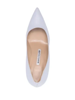 Women Manolo Blahnik BB 90mm Metallic-effect Leather Pumps 7 Women Manolo Blahnik BB 90mm Metallic-effect Leather Pumps -Manolo Blahnik 20029038 45146801 1000