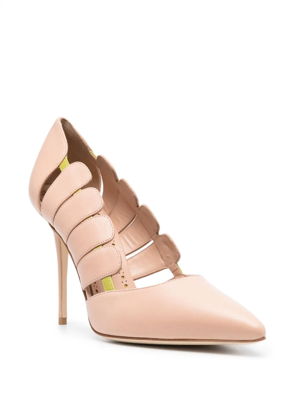 Women Manolo Blahnik Hazra Fan Stiletto Pumps 2 Women Manolo Blahnik Hazra Fan Stiletto Pumps - Image 2