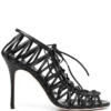 Women Manolo Blahnik Hamzana 110mm Strappy Sandals