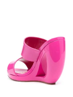 Women Manolo Blahnik Welli 105mm Cut-out Wedge Sandals -Manolo Blahnik 20124804 50051709 1000