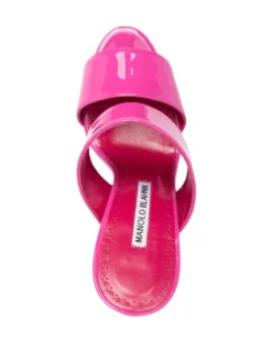 Women Manolo Blahnik Welli 105mm Cut-out Wedge Sandals -Manolo Blahnik 20124804 50051710 1000