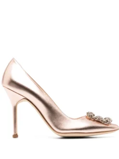 Women Manolo Blahnik Hangisi 105mm Pumps