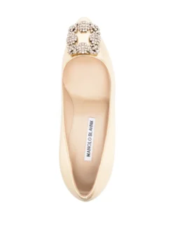 Women Manolo Blahnik Hangisi 70mm Pumps -Manolo Blahnik 20356495 50418357 1000