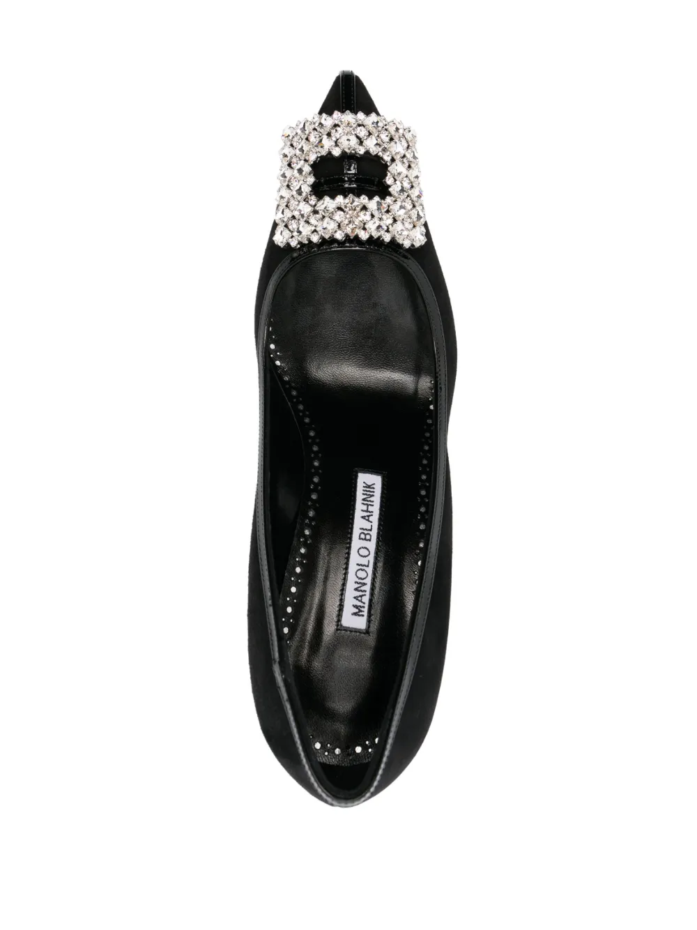 Women Manolo Blahnik Embellished High-heel Pumps 4 Women Manolo Blahnik Embellished High-heel Pumps - Image 4