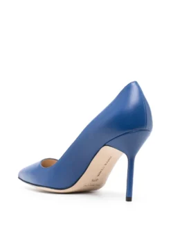 Women Manolo Blahnik BB 90mm Slip-on Leather Pumps 6 Women Manolo Blahnik BB 90mm Slip-on Leather Pumps -Manolo Blahnik 20374136 50452443 1000