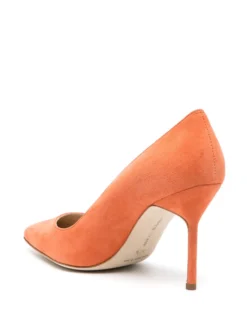 Women Manolo Blahnik BB 90mm Suede Pumps -Manolo Blahnik 20375326 50557985 1000