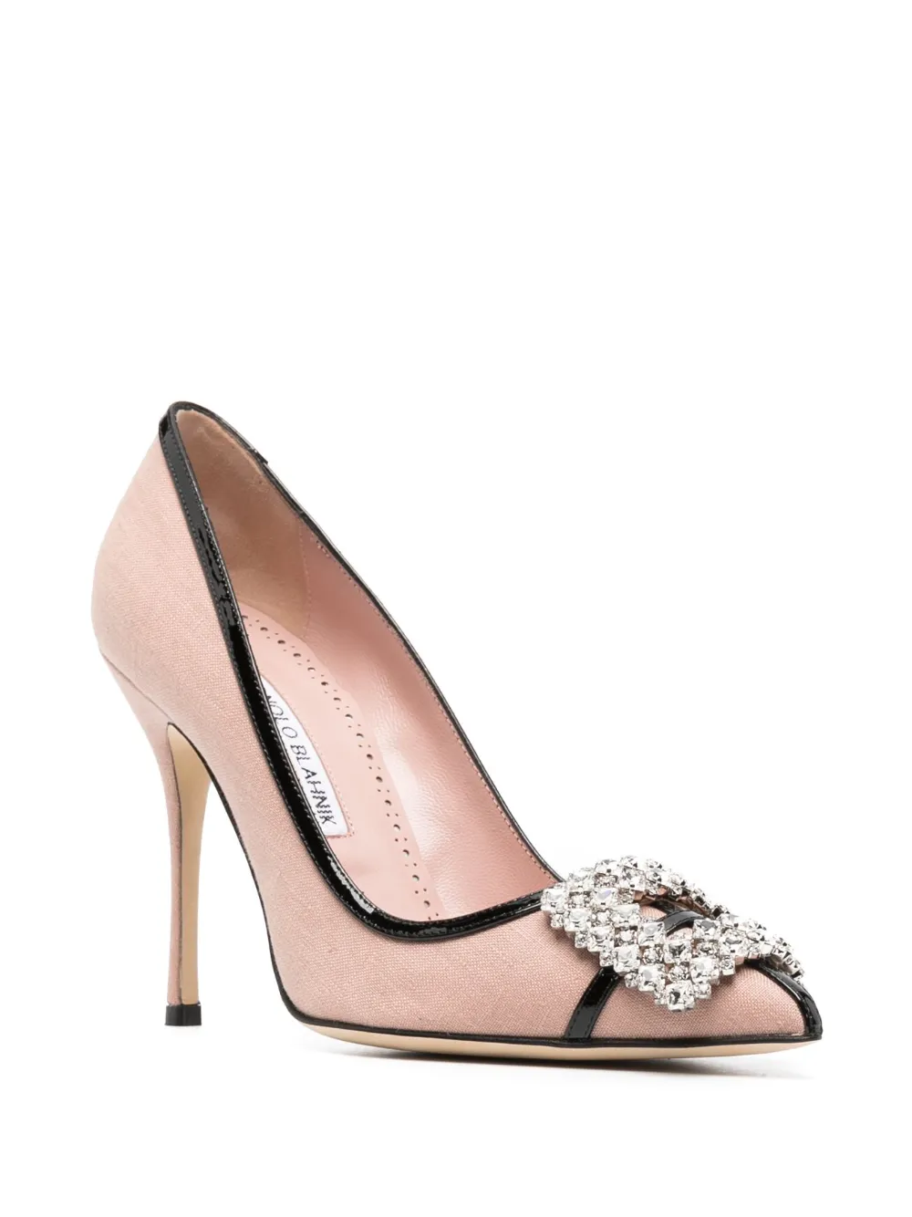 Women Manolo Blahnik Tuberian 105mm Embellished Pumps 2 Women Manolo Blahnik Tuberian 105mm Embellished Pumps - Image 2