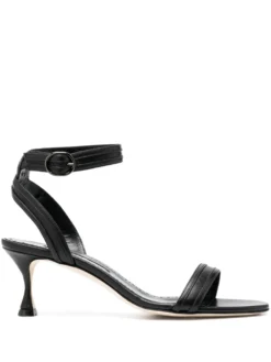 Women Manolo Blahnik 50mm Leather Sandals