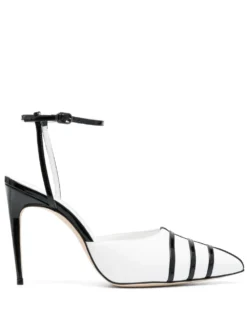 Women Manolo Blahnik Cetro 105mm Patent-details Pumps