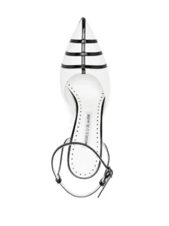 Women Manolo Blahnik Cetro 105mm Patent-details Pumps -Manolo Blahnik 20548137 50551647 1000