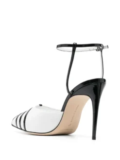 Women Manolo Blahnik Cetro 105mm Patent-details Pumps -Manolo Blahnik 20548137 50551650 1000