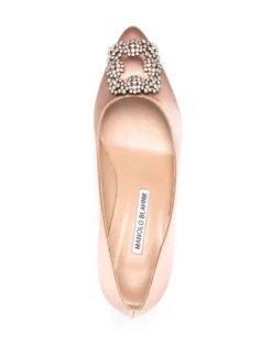 Women Manolo Blahnik Hangisi 60mm Pointed-toe Pumps -Manolo Blahnik 20649881 50631383 1000