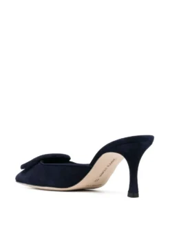 Women Manolo Blahnik Maysale 80mm Suede Mules 6 Women Manolo Blahnik Maysale 80mm Suede Mules -Manolo Blahnik 20663790 50626684 1000