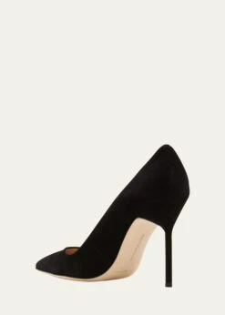 Manolo Blahnik BB 105MM SUEDE PUMPS -Manolo Blahnik bg 2188530 100106 c 1