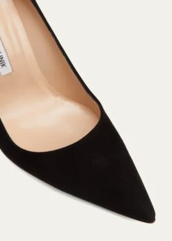 Manolo Blahnik BB 105MM SUEDE PUMPS -Manolo Blahnik bg 2188530 100106 z