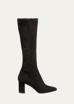 Manolo Blahnik PITA SUEDE KNEE BOOT
