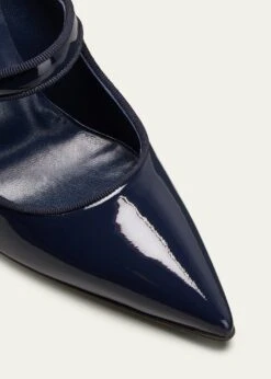 Manolo Blahnik PATENT LEATHER MARY JANE PUMPS -Manolo Blahnik bg 3310211 100380 z 1