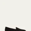 Manolo Blahnik PITAKA FLAT SUEDE LOAFERS
