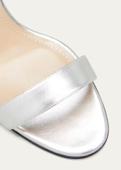 Manolo Blahnik CHAOS 105MM METALLIC NAPA SANDALS 7 Manolo Blahnik CHAOS 105MM METALLIC NAPA SANDALS -Manolo Blahnik bg 4143362 100178 z