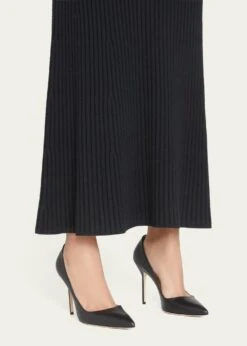 Manolo Blahnik BB 105MM LEATHER PUMPS -Manolo Blahnik bg 4251903 100106 a 1